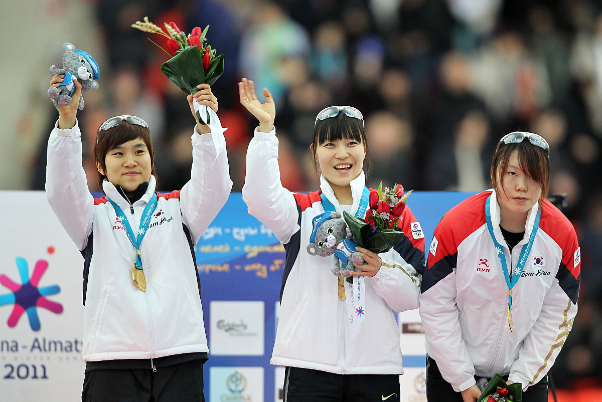 韩国女足队员获得最佳射手奖 韩国女足队员获得最佳射手奖