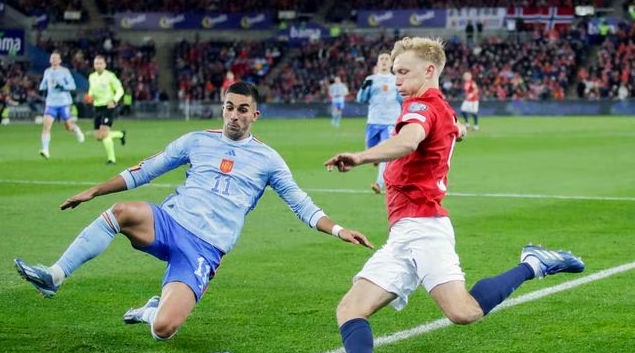 西班牙队在欧预赛中再次展现实力，晋级下一轮比赛