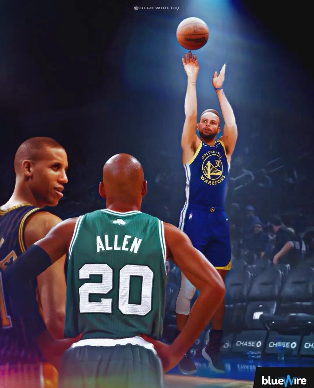 勇士逆转开拓者，库里命中绝杀三分